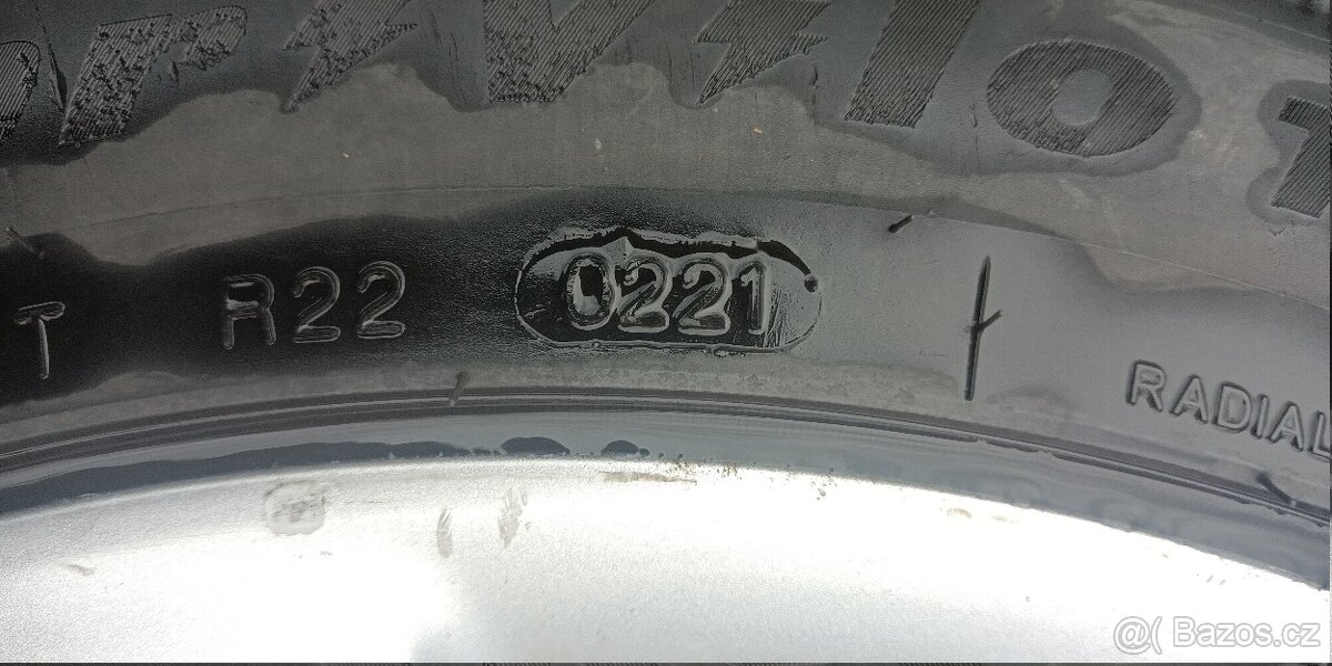 Originál alu disky Opel letní + zimní pneu - 7