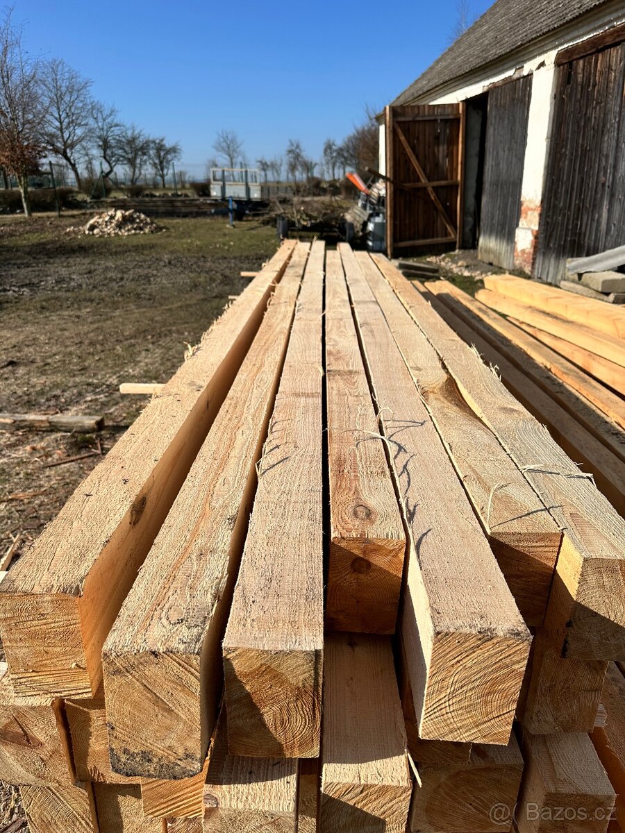 Stavení řezivo -trámy - 7