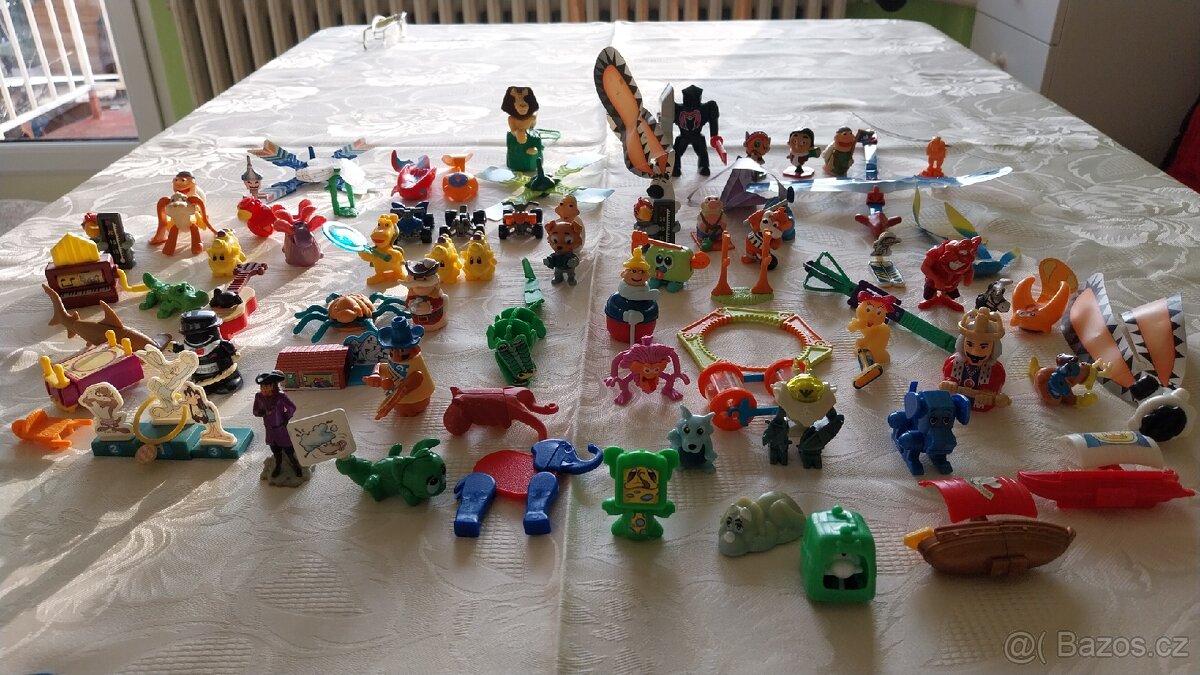 KUKLA MUKLA pohyblivé figurky, KINDER postavičky, miniatury - 7