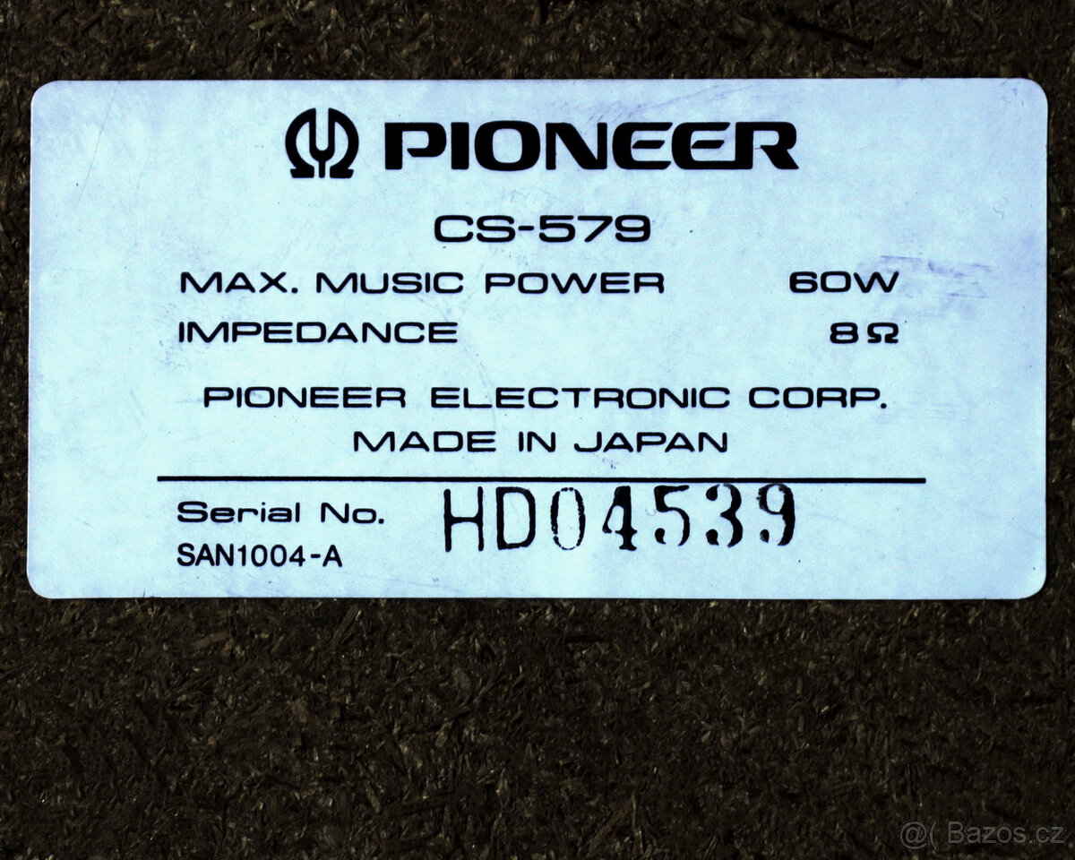 Reprobedny Pioneer CS 579. - 7