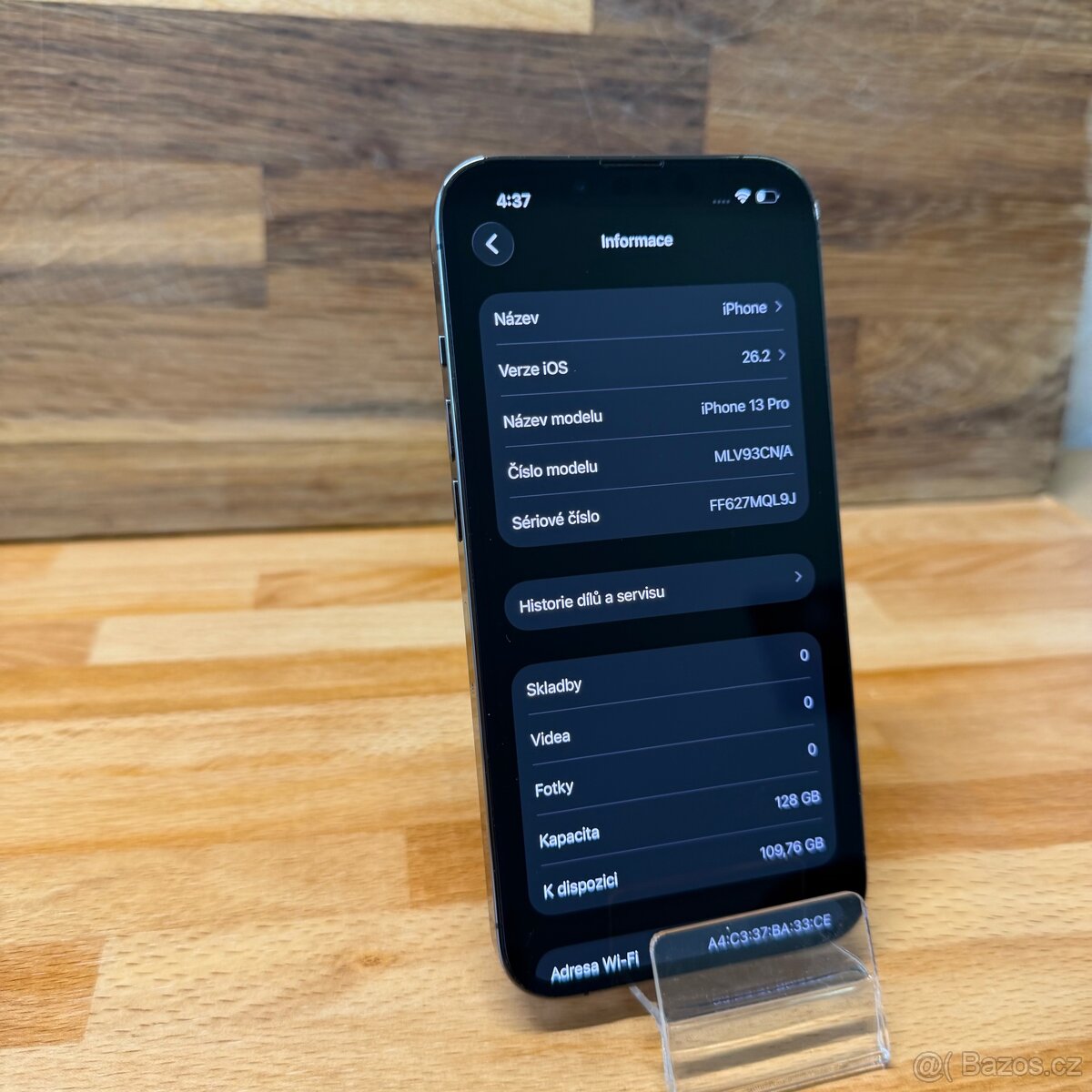 IPhone 13 Pro 128GB, graphite, 100% baterie (rok záruka) - 7