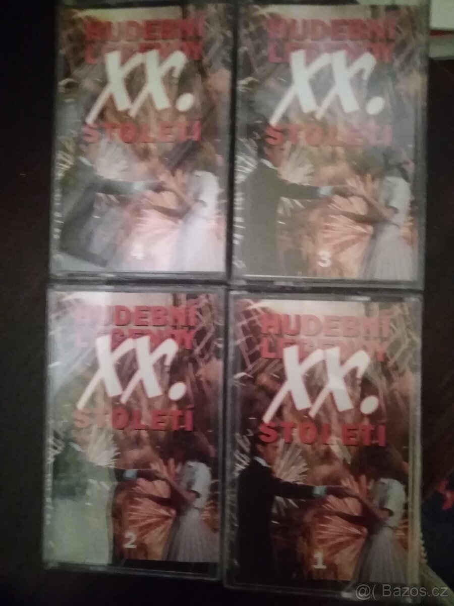 Audiokasety, CD, i prázdné obaly - 7