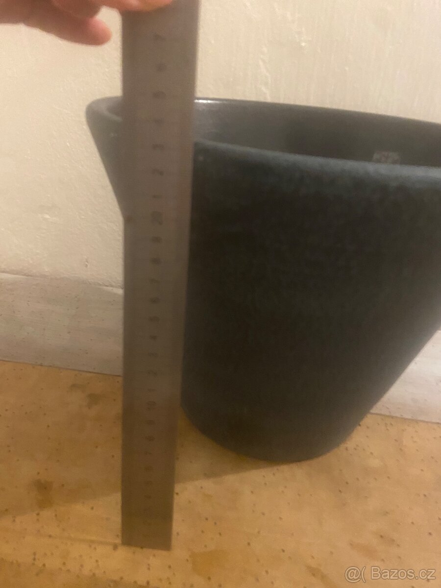 Keramický květináč + 2 x obal na pokojovku - 7