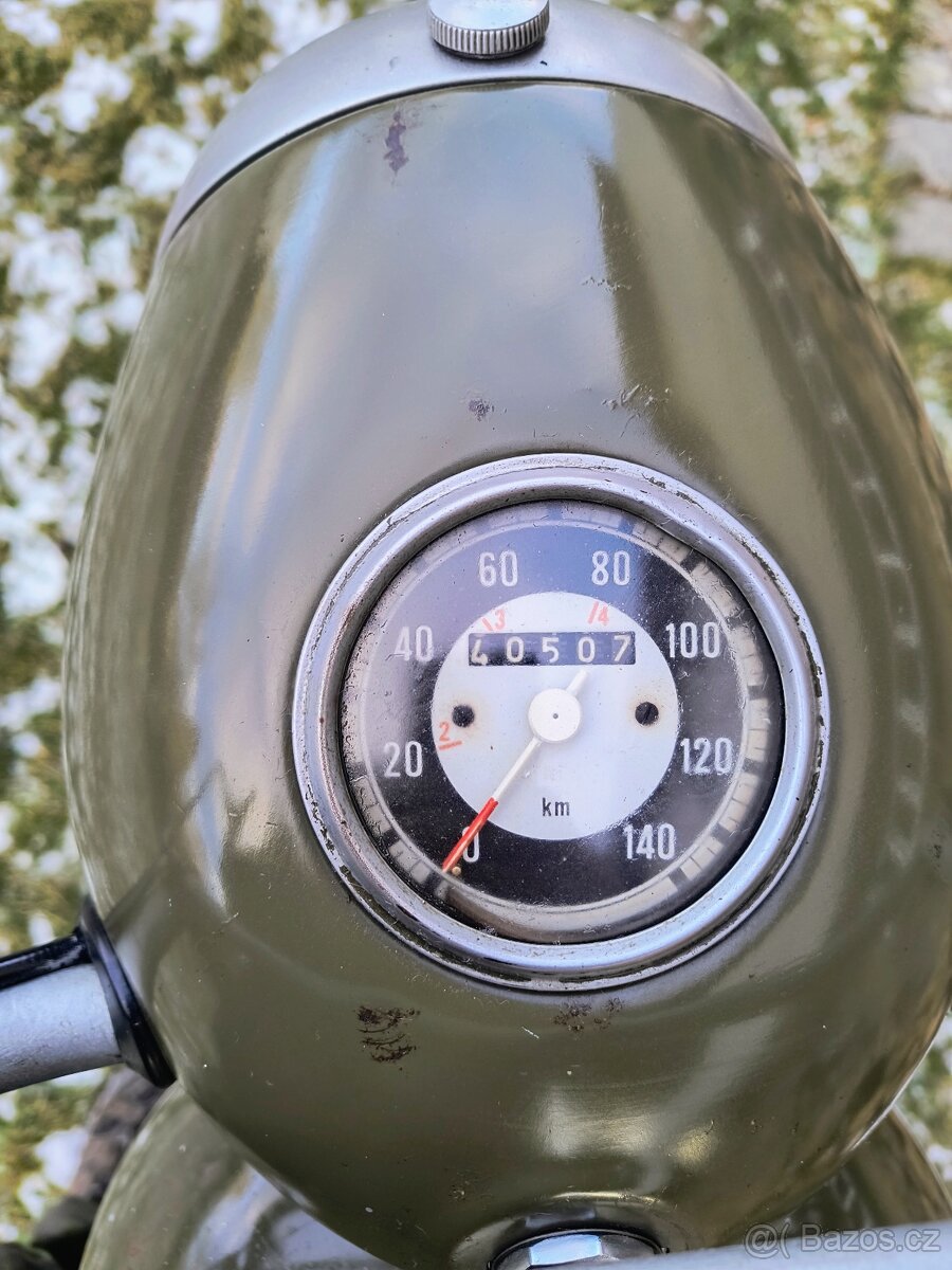 Jawa 350/360-0 vojenská - 7