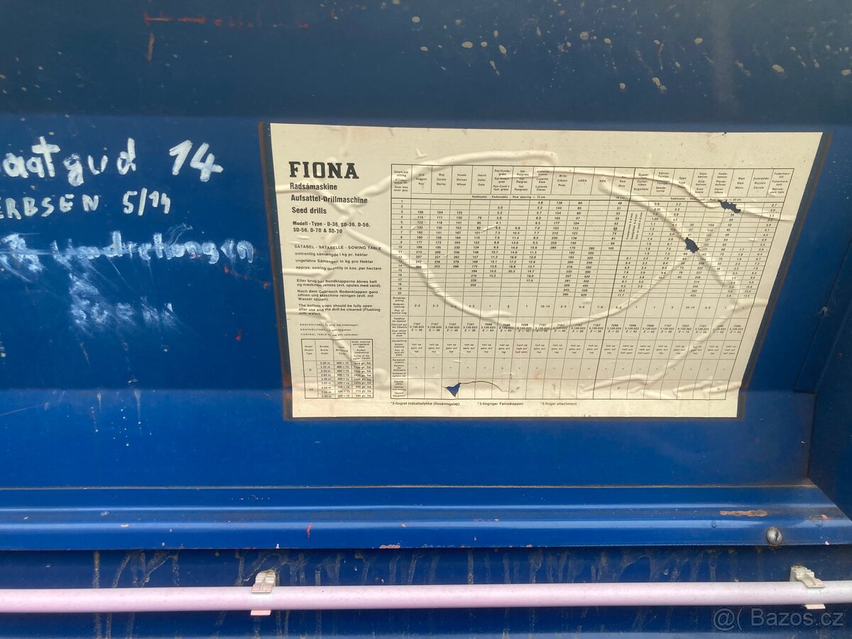 Secí mašina Fiona - 7