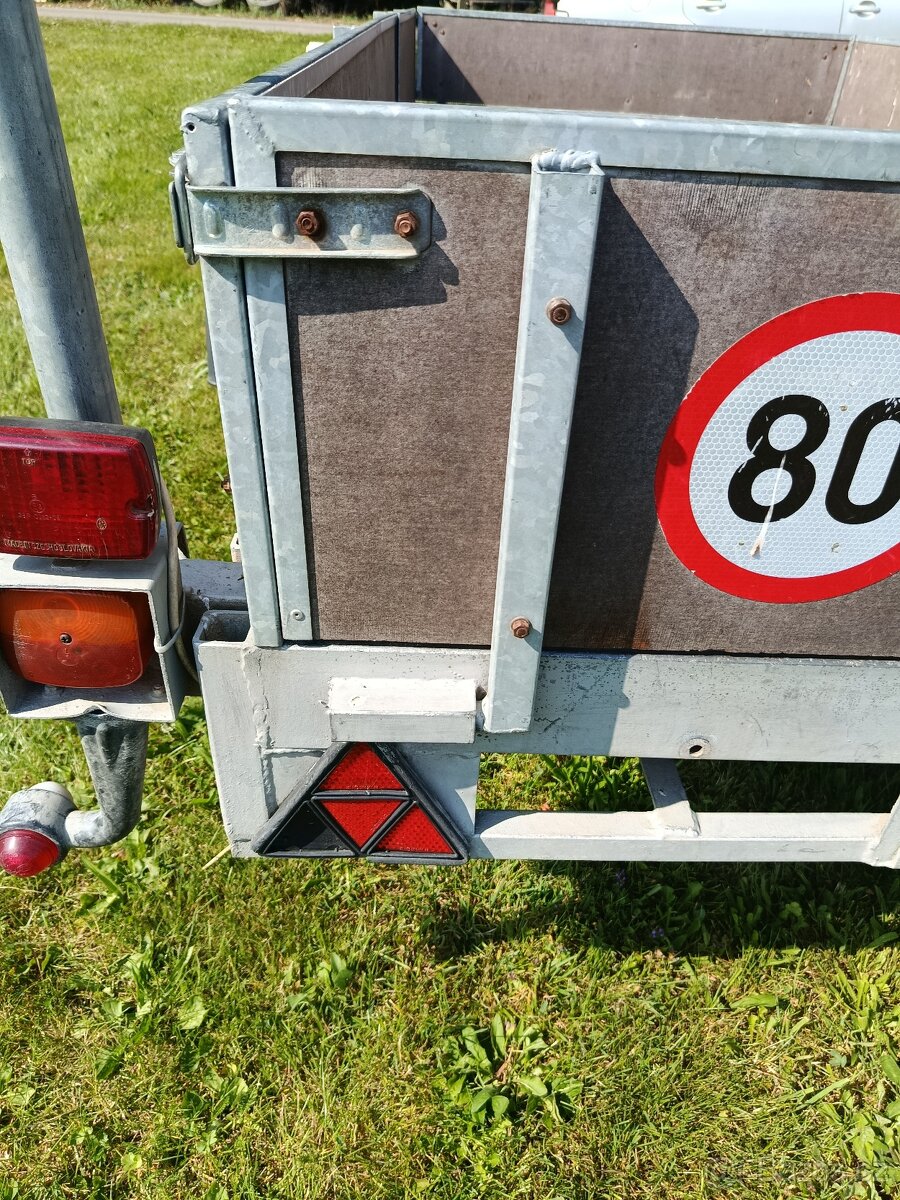 Brzděný dvouosý přívěs - 7