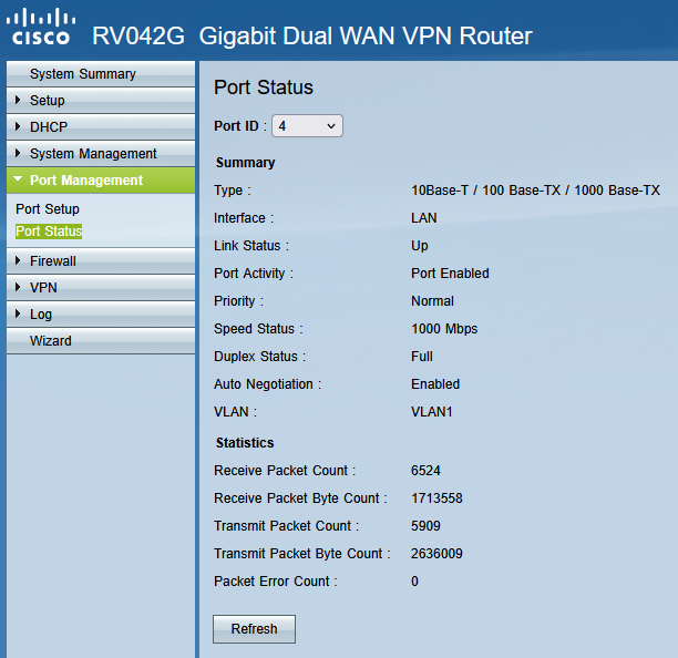 Cisco Dual WAN VPN Router RV042G - 7