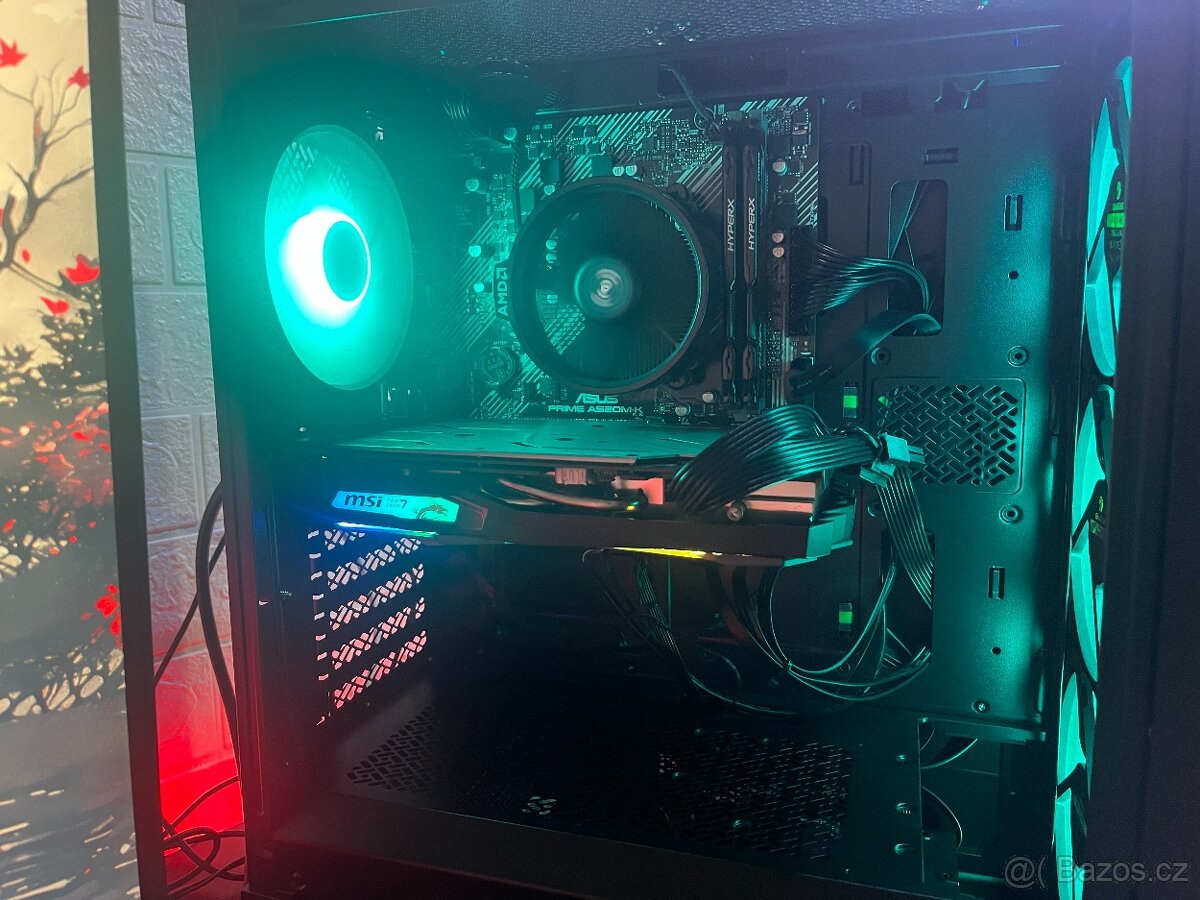 Herní PC|AMD Ryzen|16 GB Ram|Wi-Fi|Záruka|Servis| - 7