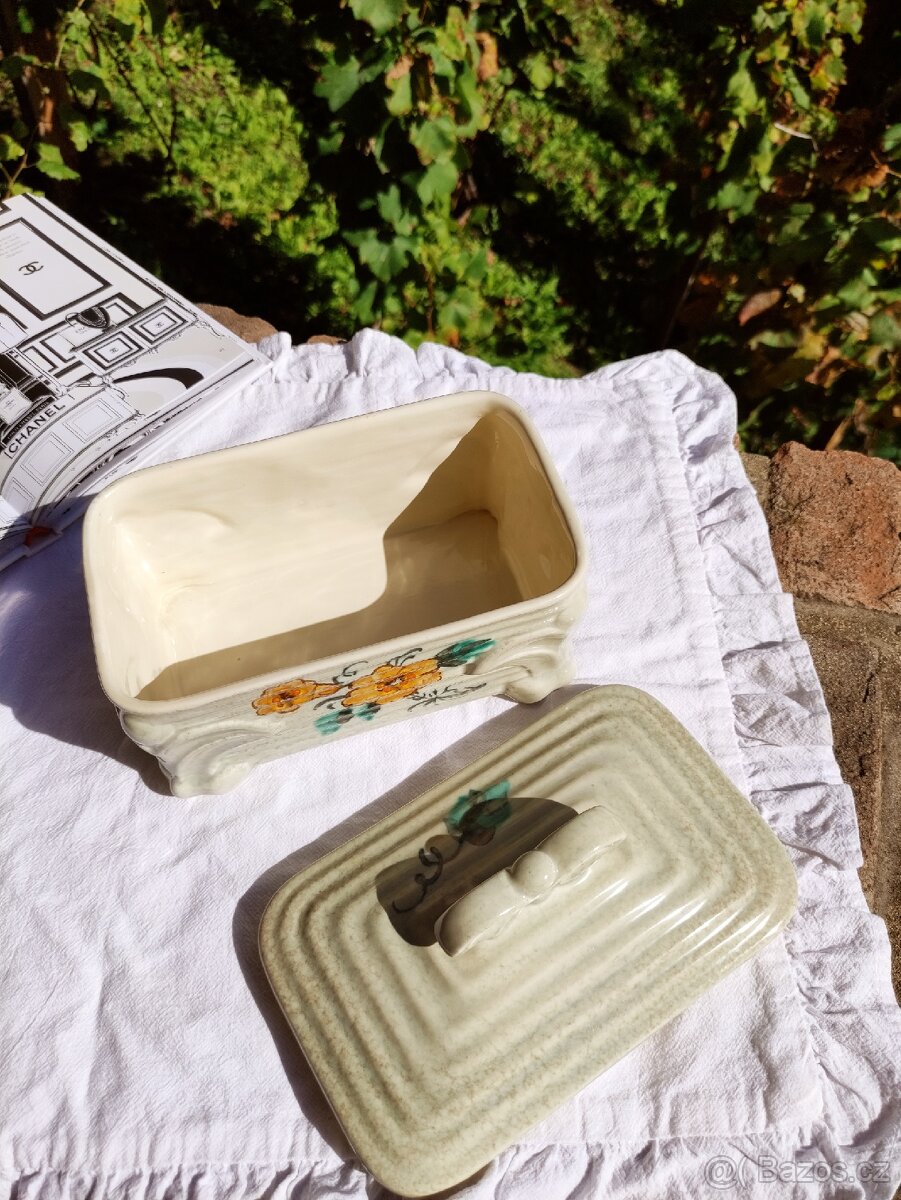 Starožitná dóza na šperky Švýcarsko - 7