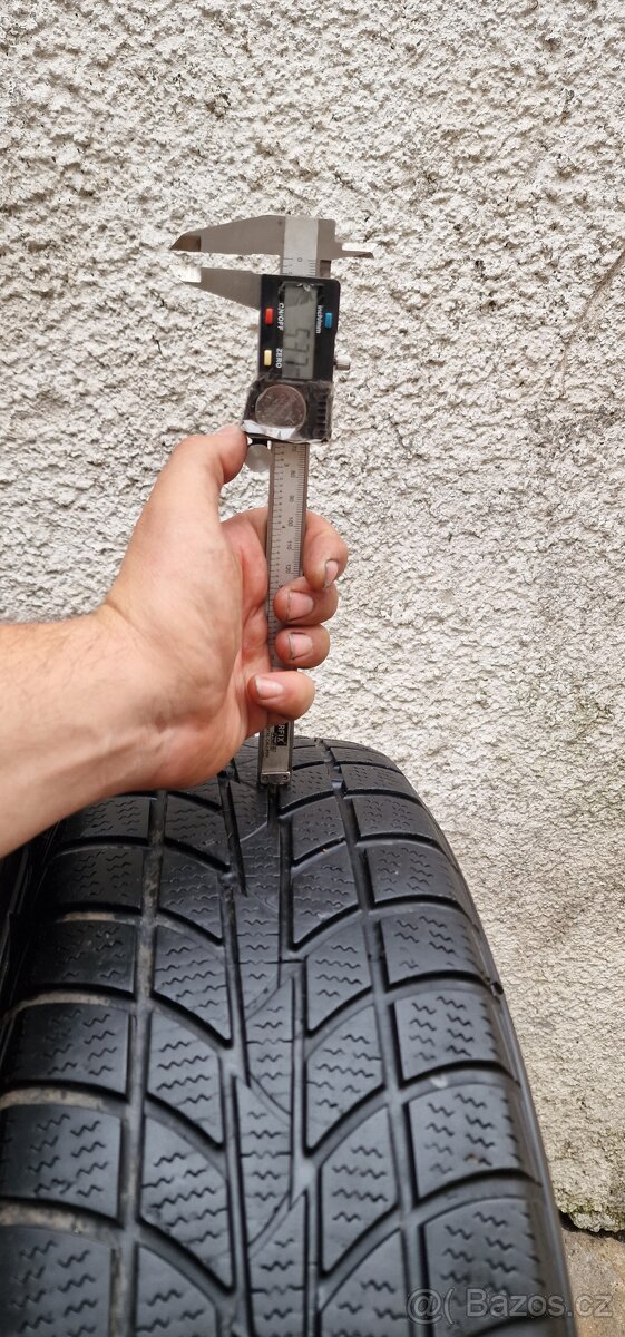 Disky BMW 15", 5x120, zimní pneu 195/65/15 - pošlu - 7