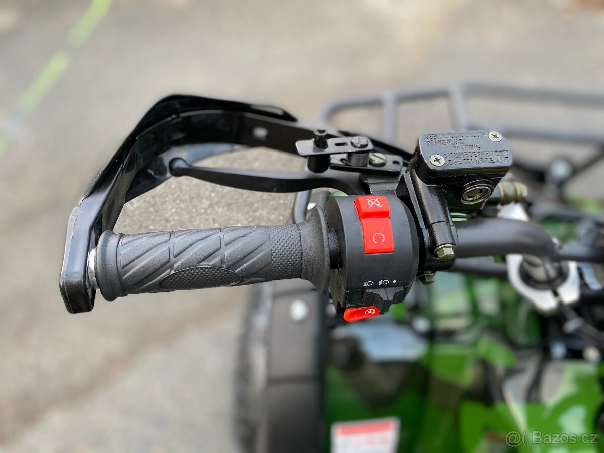 Dětská čtyřkolka Toronto 2025 125cc Deluxe - zelený maskáč - 7