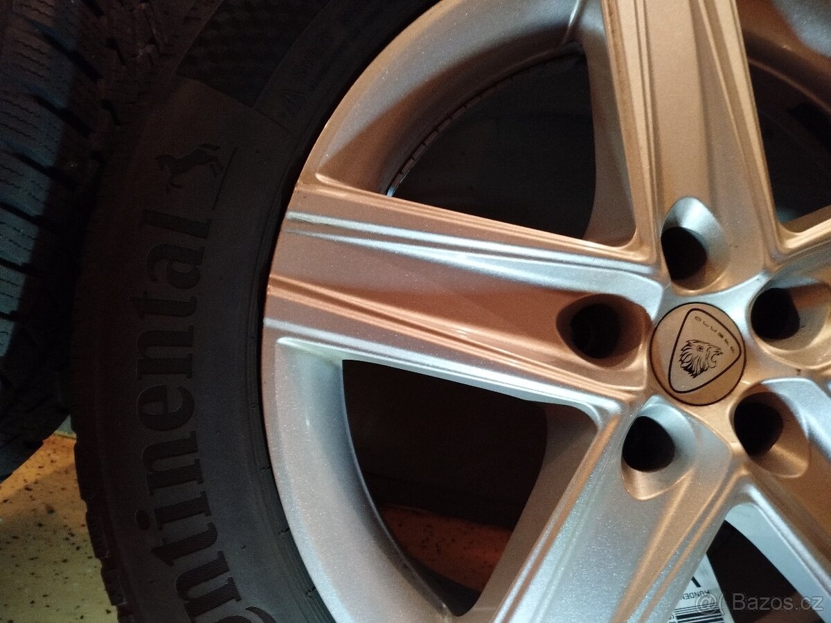 Zimni alu kola 225/55 97V R17 - 5/115. - 7