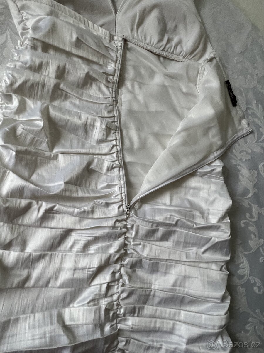 Personal - zářivě bílé minišaty – S/M? - 7