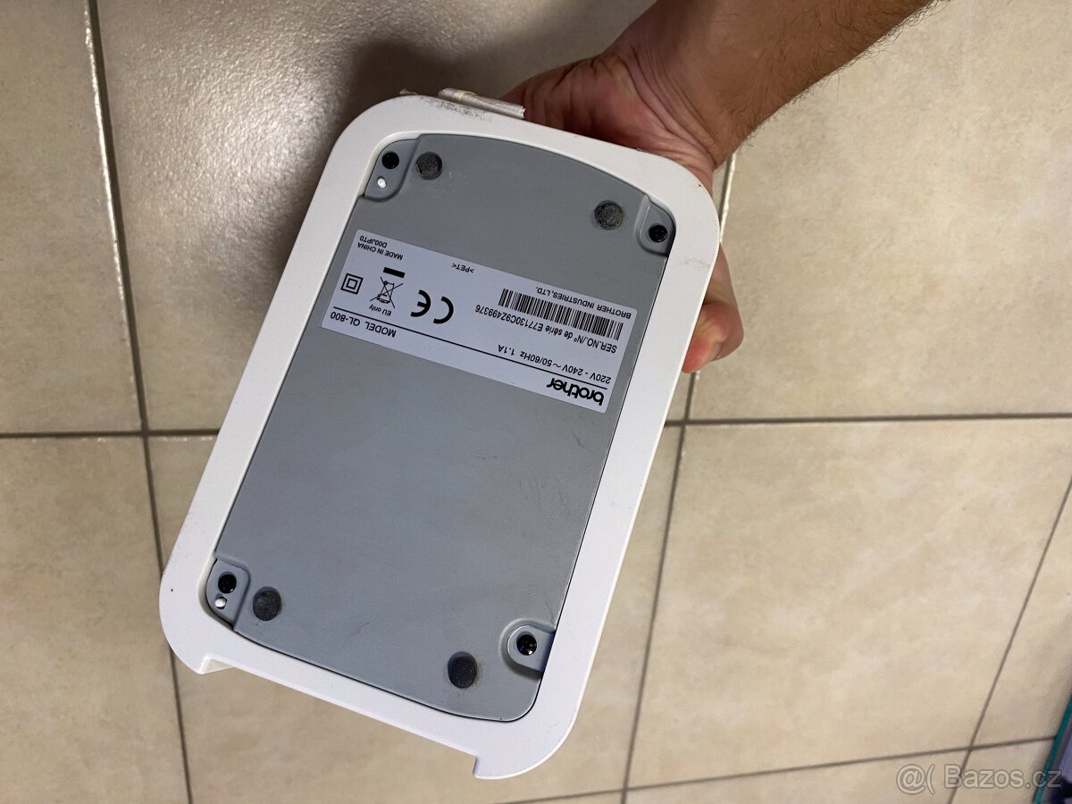 Prodám štítkovač termotiskárnu Brother QL-800. - 7