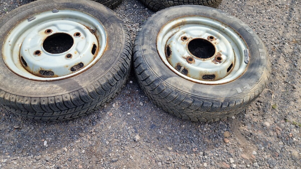 Prodam Kola Wartburg Trabant 4x160 - 7