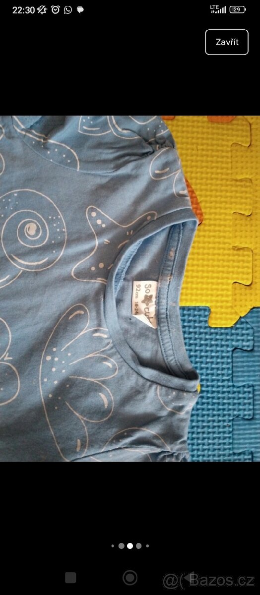 Nové oblečení pro holčičku vel 92 - 7