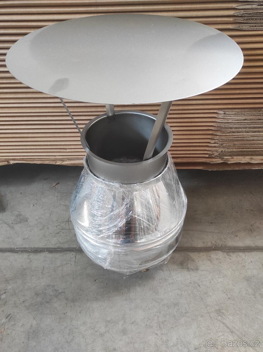 Nerezový komin 160 vložka + plašt - 7