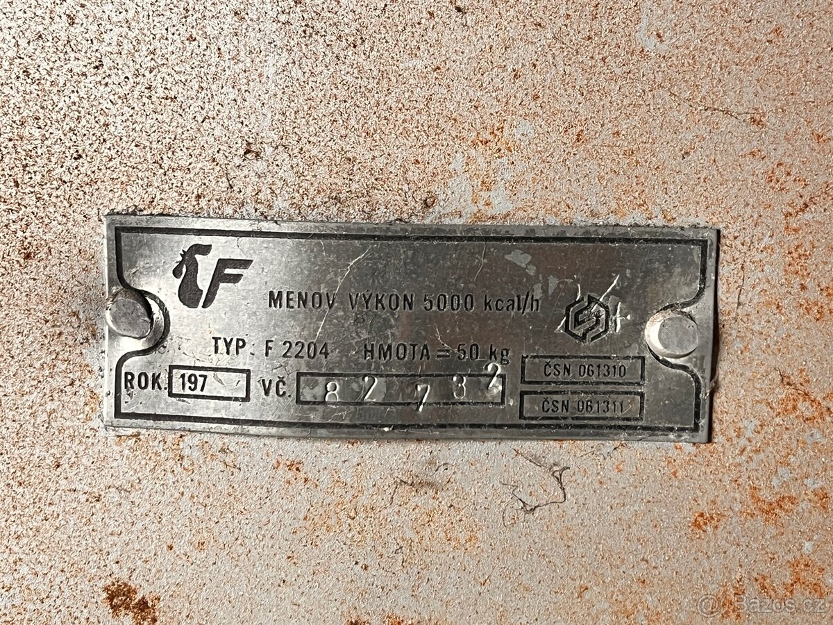 Kachle na tekuté paliva Jas 50 - 7