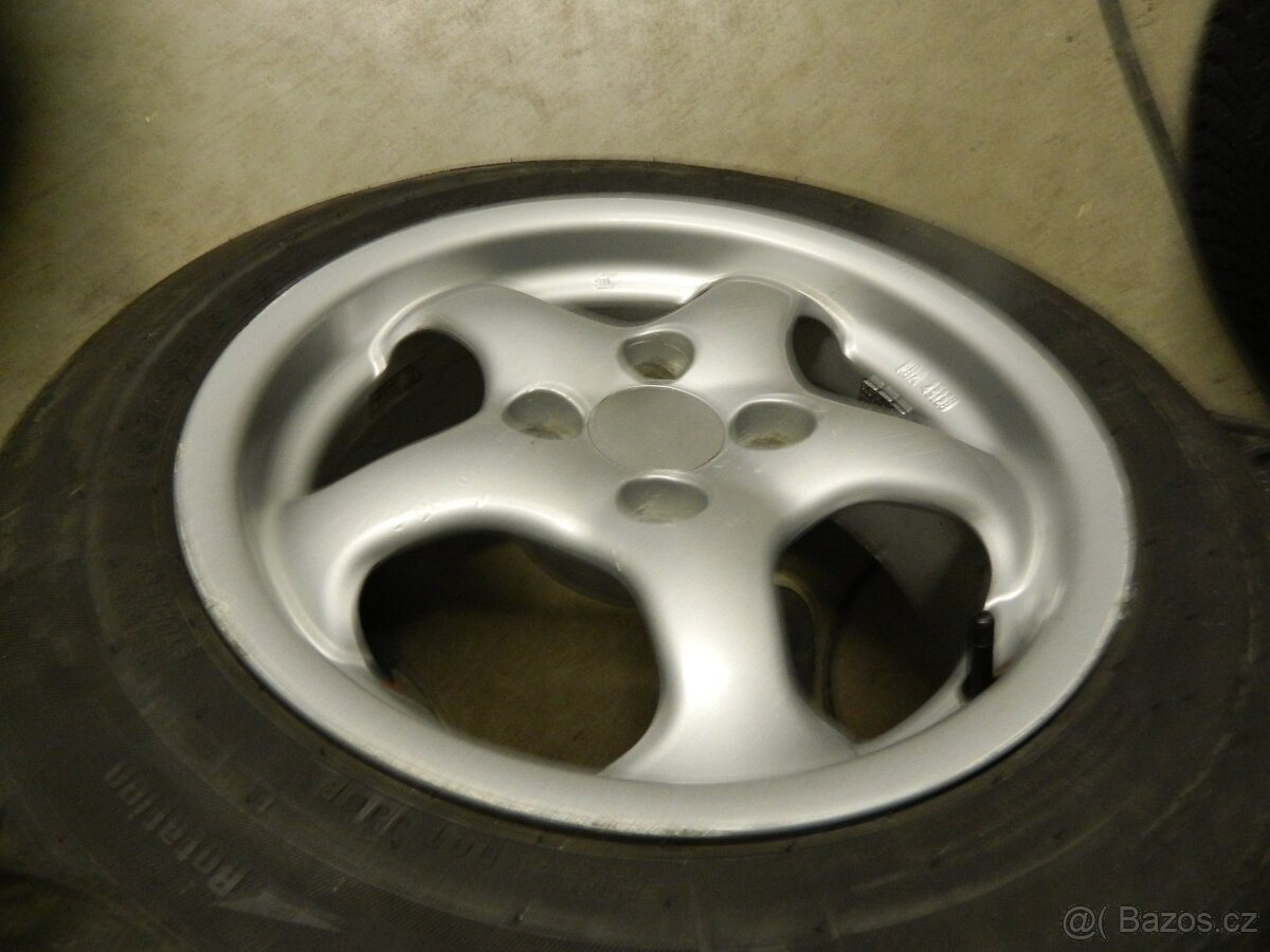 alu kola 4x108+zimní Pneu r15 Ford - 7