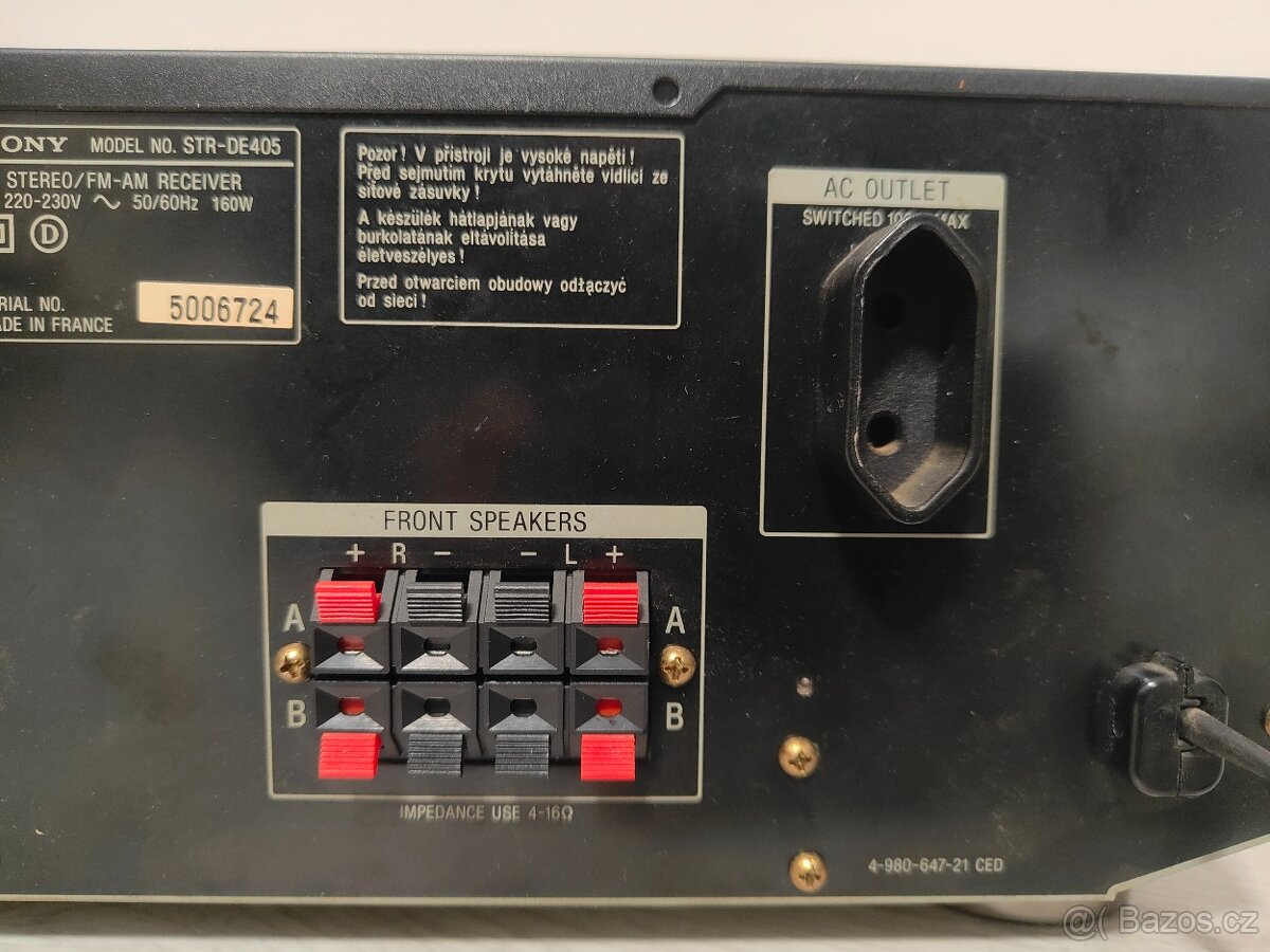 Receiver SONY STR-DE 405 - 7