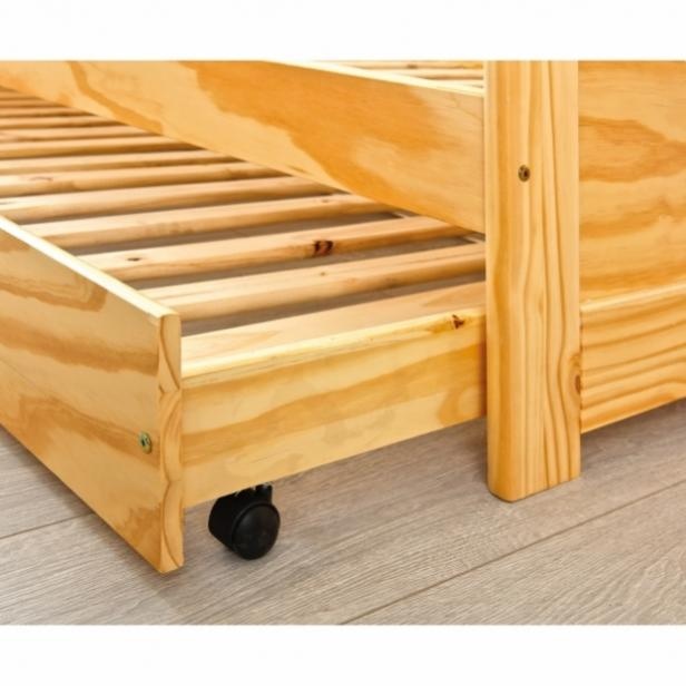 Jednolůžko dřevěná postel s přistýlkou LAURA - 7