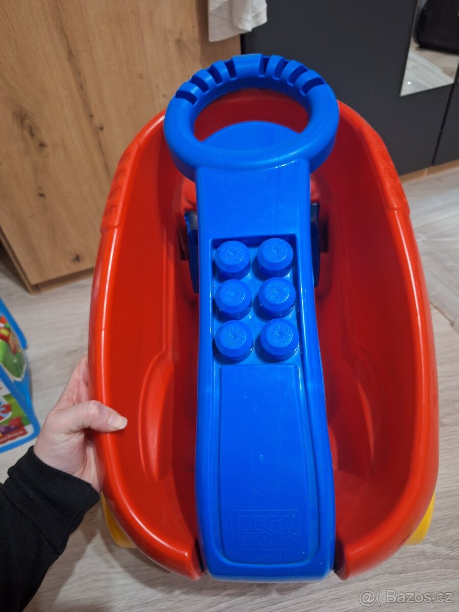 Mega Bloks kostky + sběrač - 7