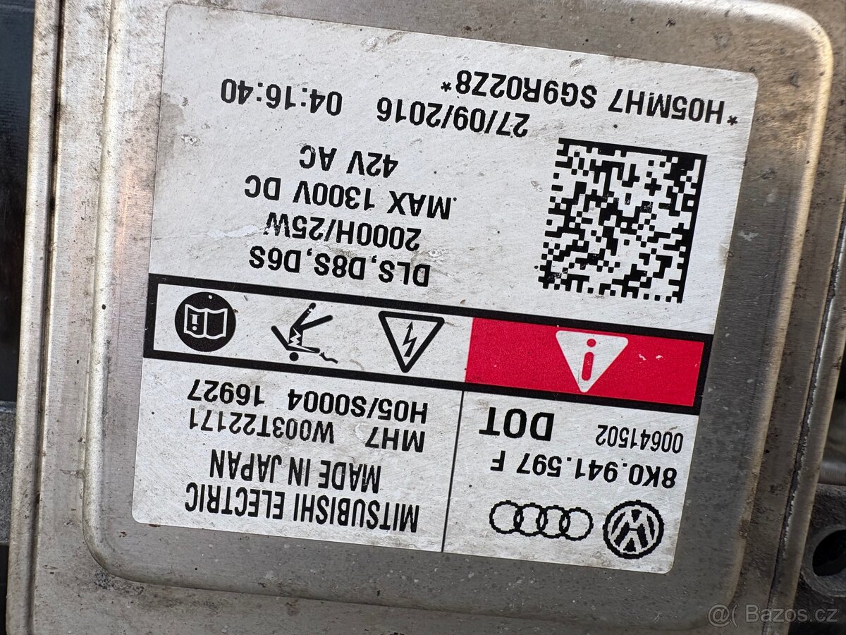 Vw Caddy pravý bi xenon - 7