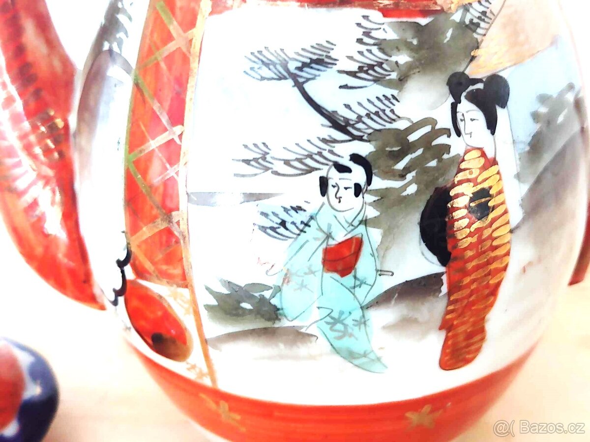 NA PRODEJ PRECIZNI STARA JAPONSKA KONVICKA - 7