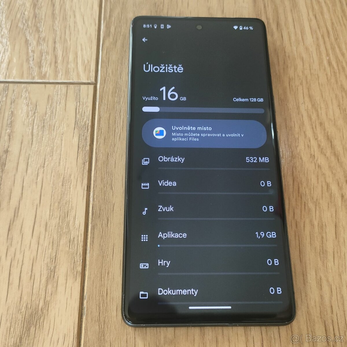 Google Pixel 7- 6,3" OLED /5G 8GB/128GB/Android 15/ černý - 7