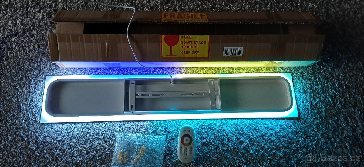 Led barevné světlo na zeď, dálkový ovladač - 7