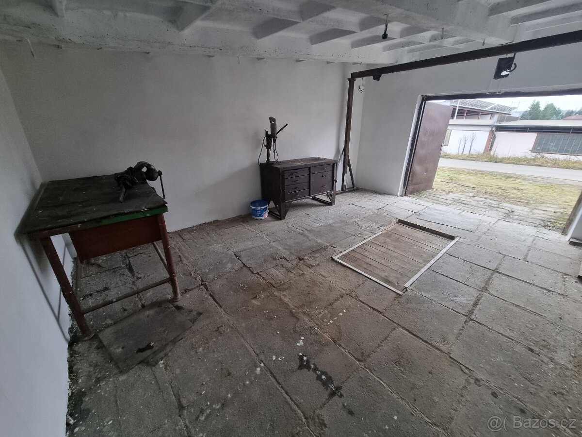 Pronájem velké garáže 25 m2, Dýšina u Plzně, volná ihned - 7