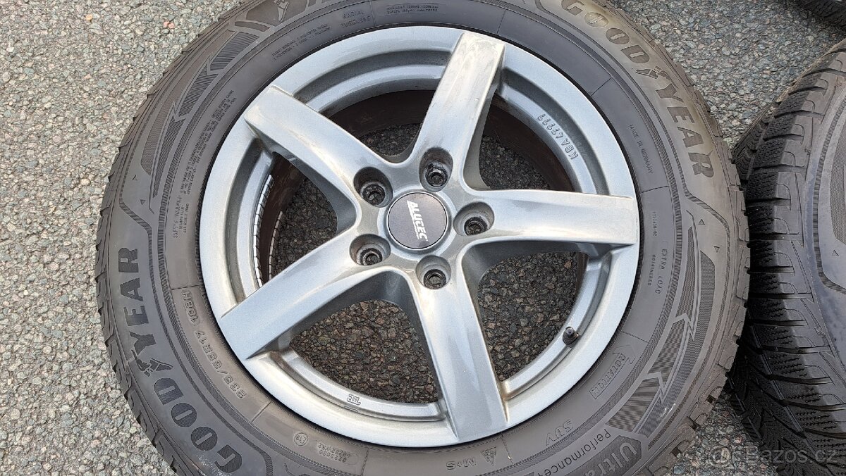 Zimní Alu sada 5x130 pneu 235/65R17 108H, snímače tlaku - 7