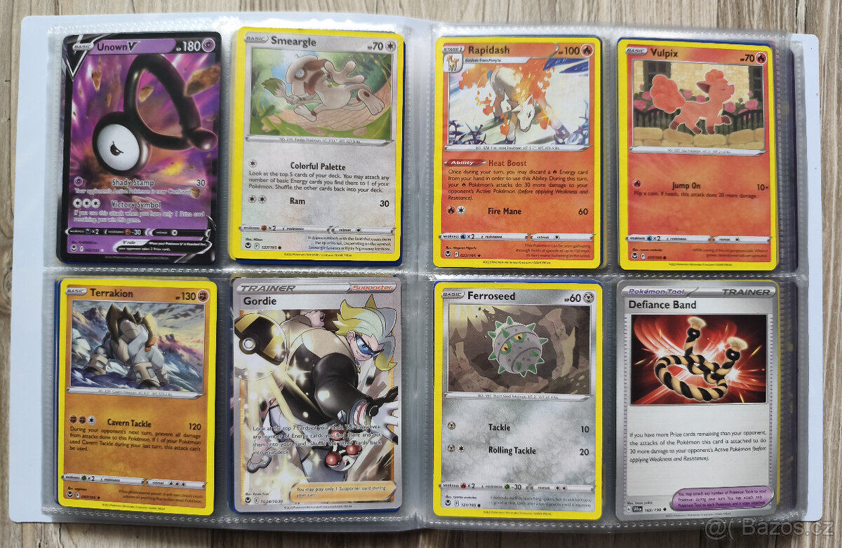 Pokémon sběratelské album + kartičky - 7
