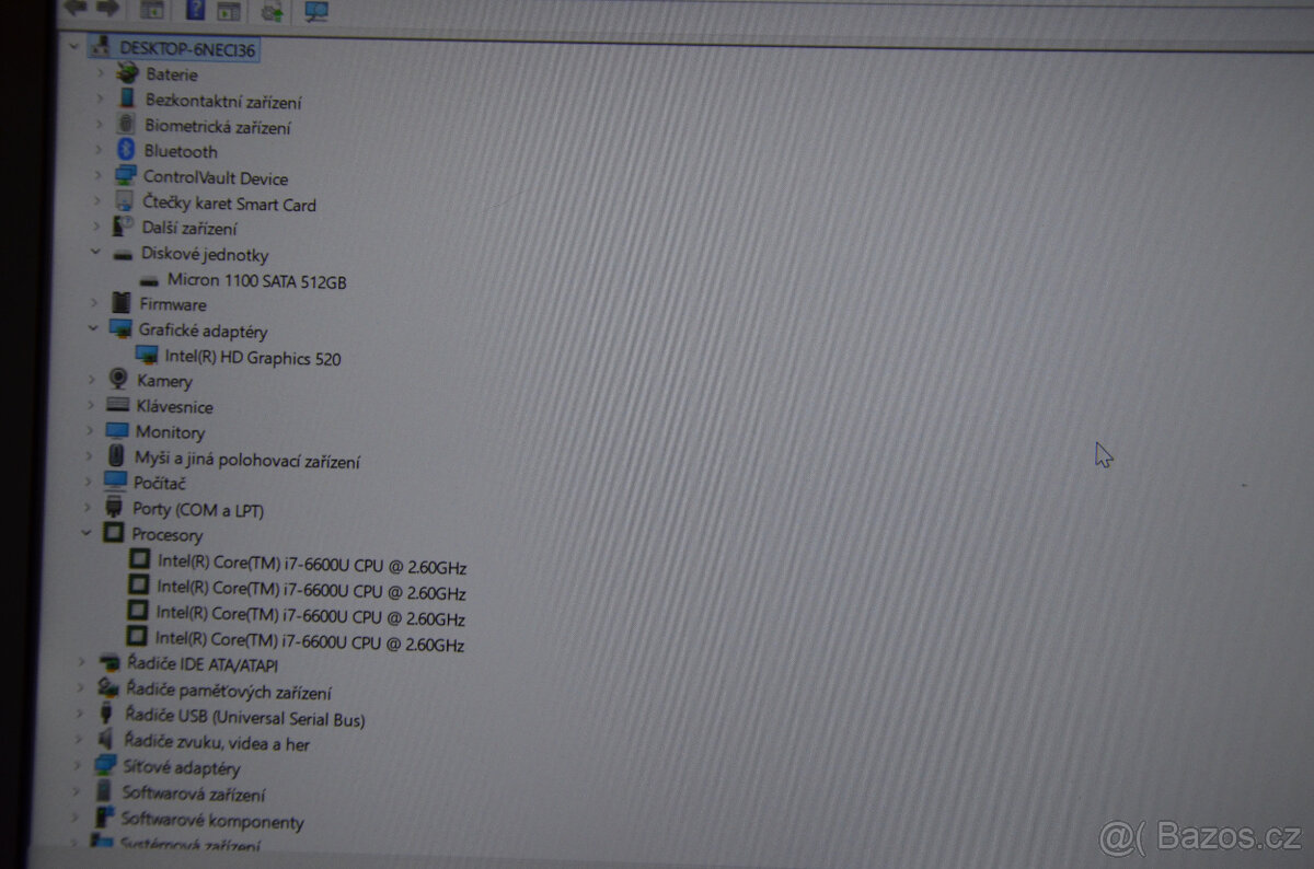 Dell Latitude E7470 i7/16GB/SSD 512GB/záruka - 7