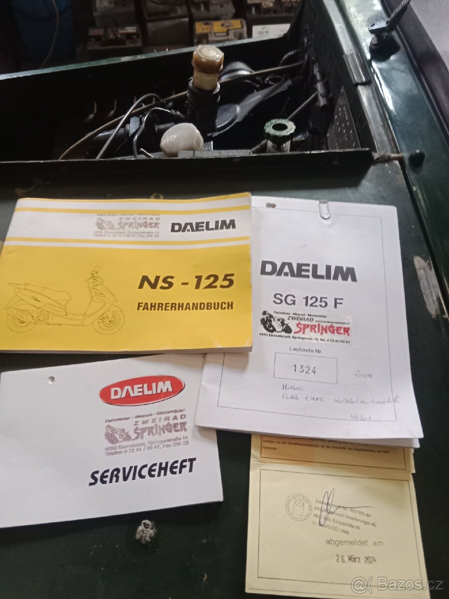 Skútr Daelim 125 - 7