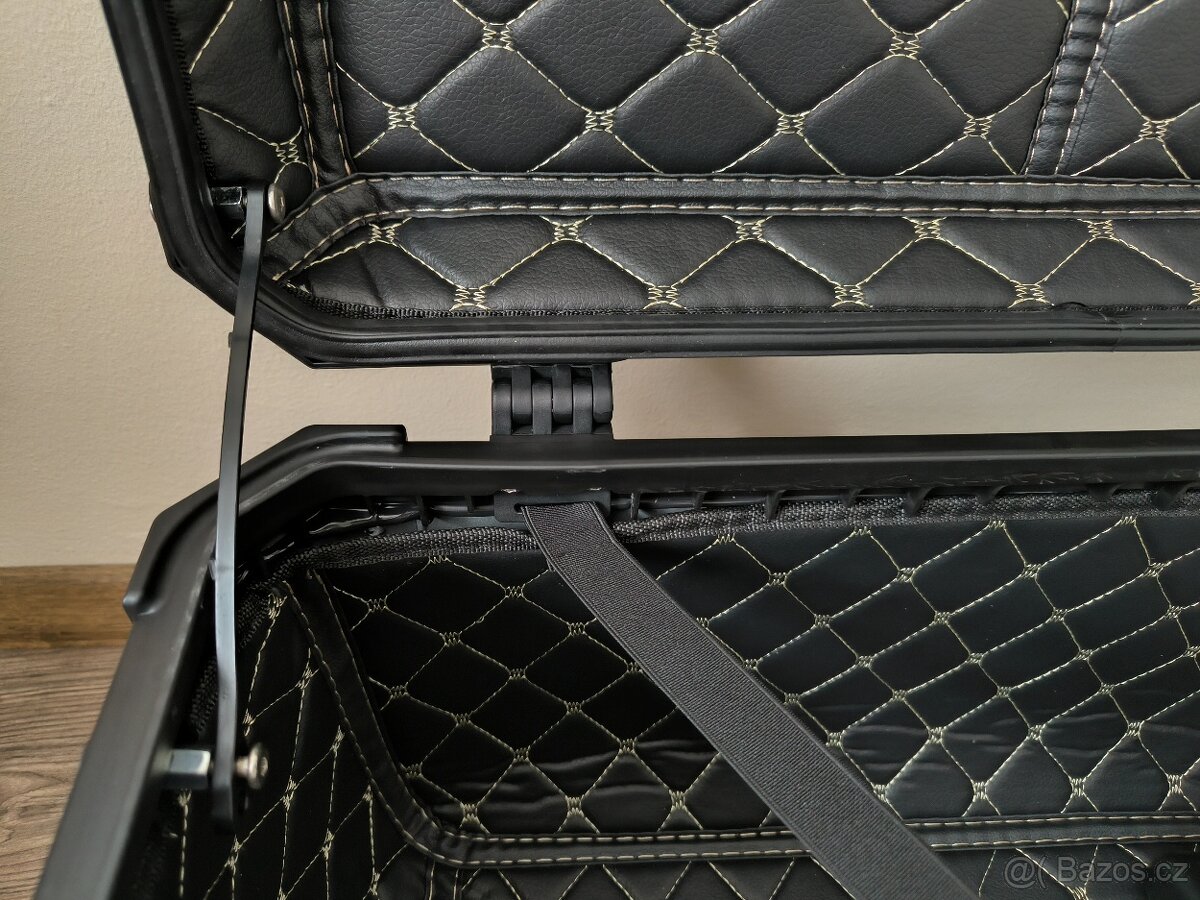 Zadní motokufr TopCase 65L hliníkový stříbrný - 7