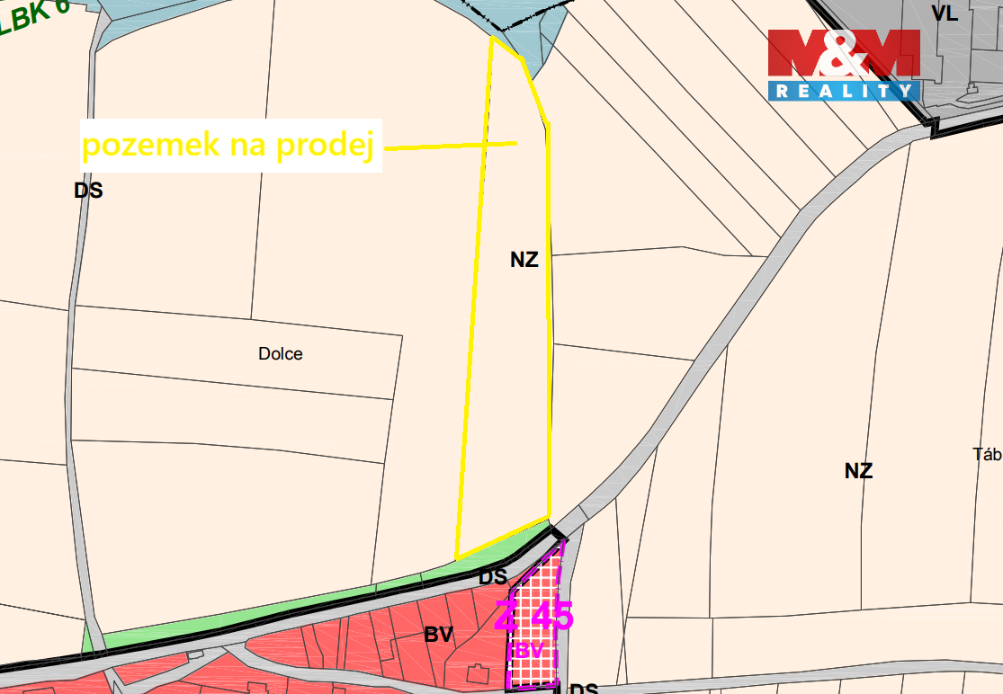 Prodej pozemku v Studnici 13786m2 - 7