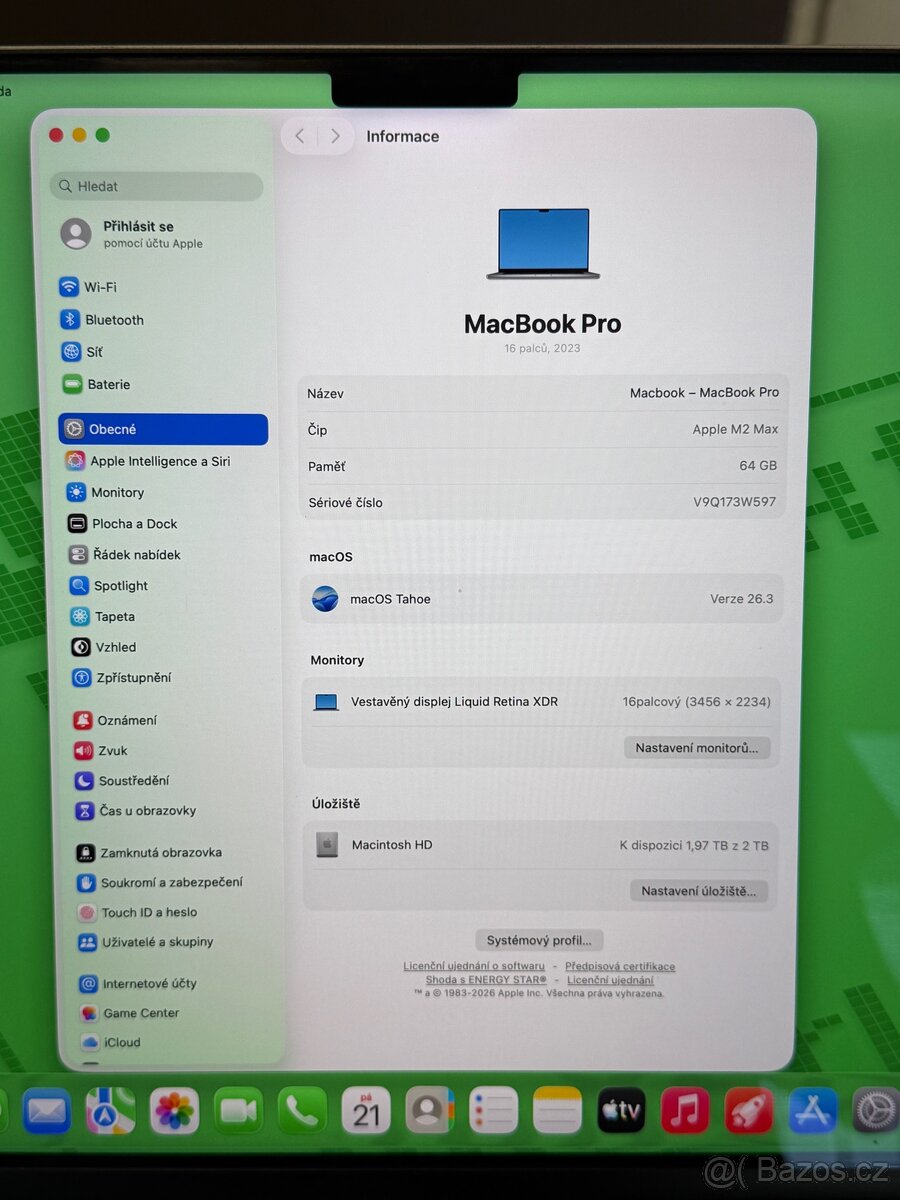 MacBook PRO 16” M2 MAX/64 GB/2 TB - 7