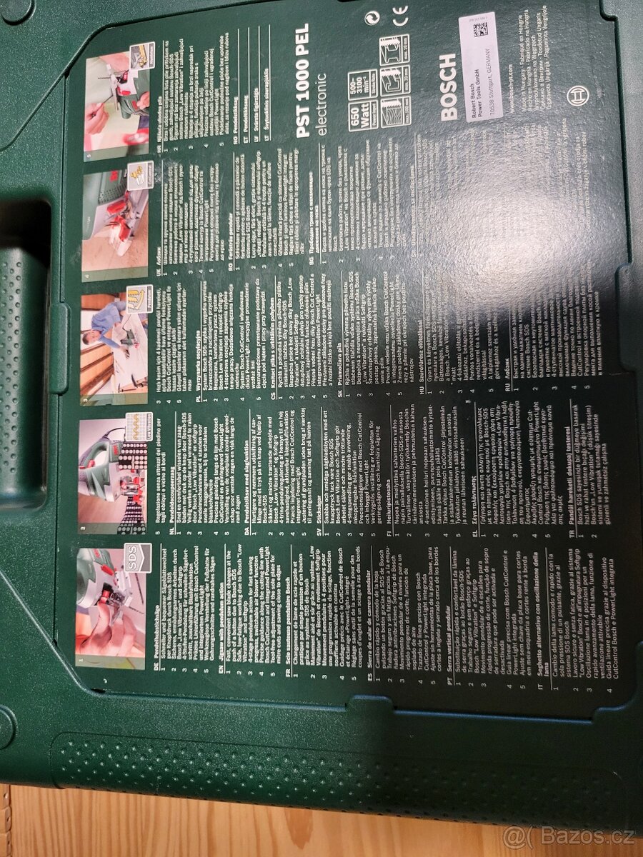 Přímočarou pilu zn. Bosh - 7