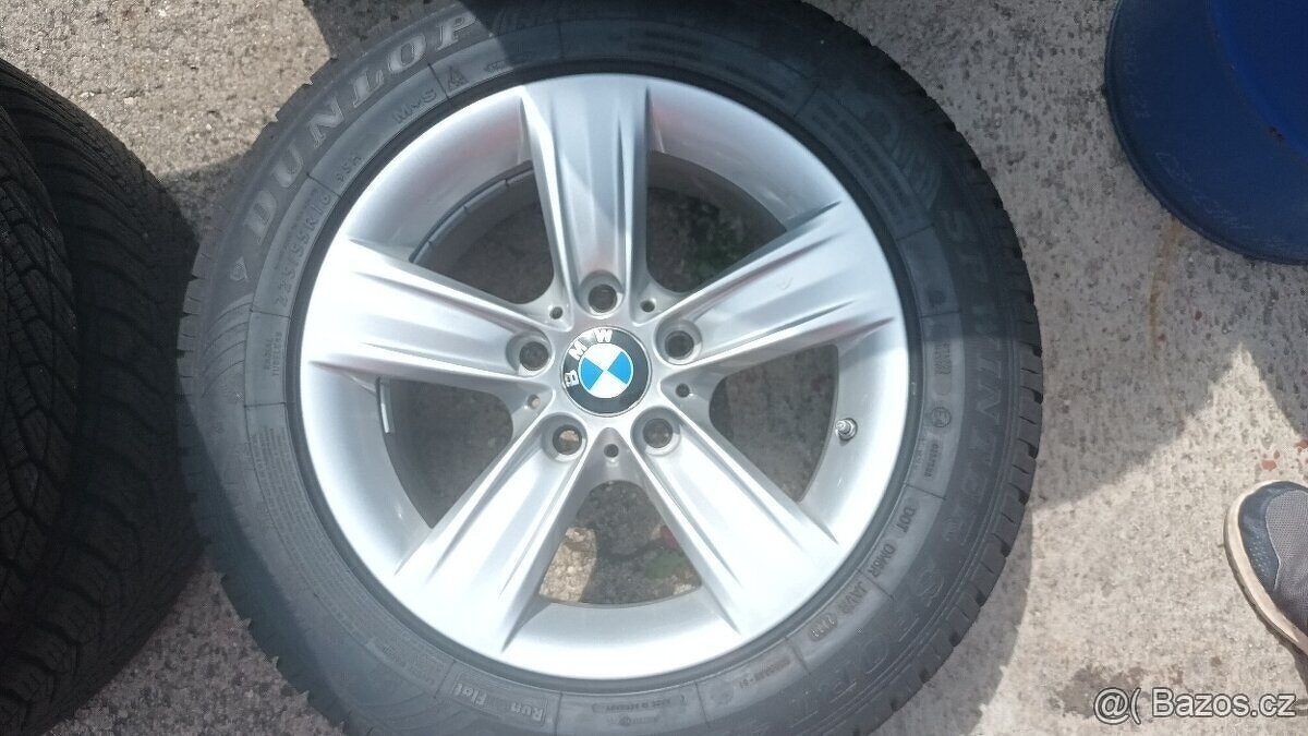 BMW F30 225/55 R16 Dunlop – originální alu sada Originální - 7