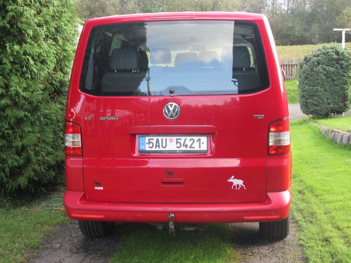 VW TRANSPORTÉR 2.0 TDi 132kw r.v.2010 9míst - 7