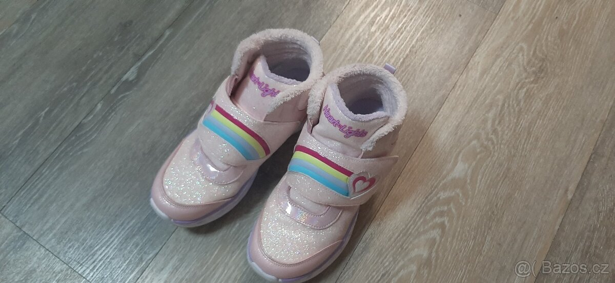 Skechers svítící vel. 36 zimní - 7