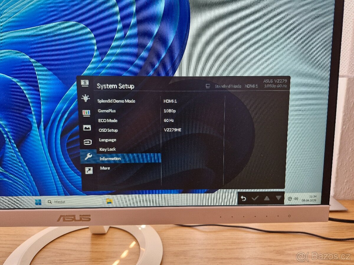 LCD Asus 27" IPS VZ279HE-W - 7