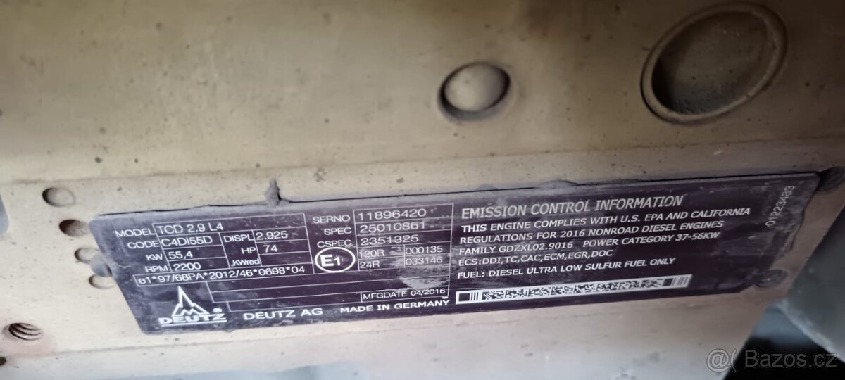 Prodám finišer VÖGELE SUPER 800-3i (2016) – 4000 mth - 7