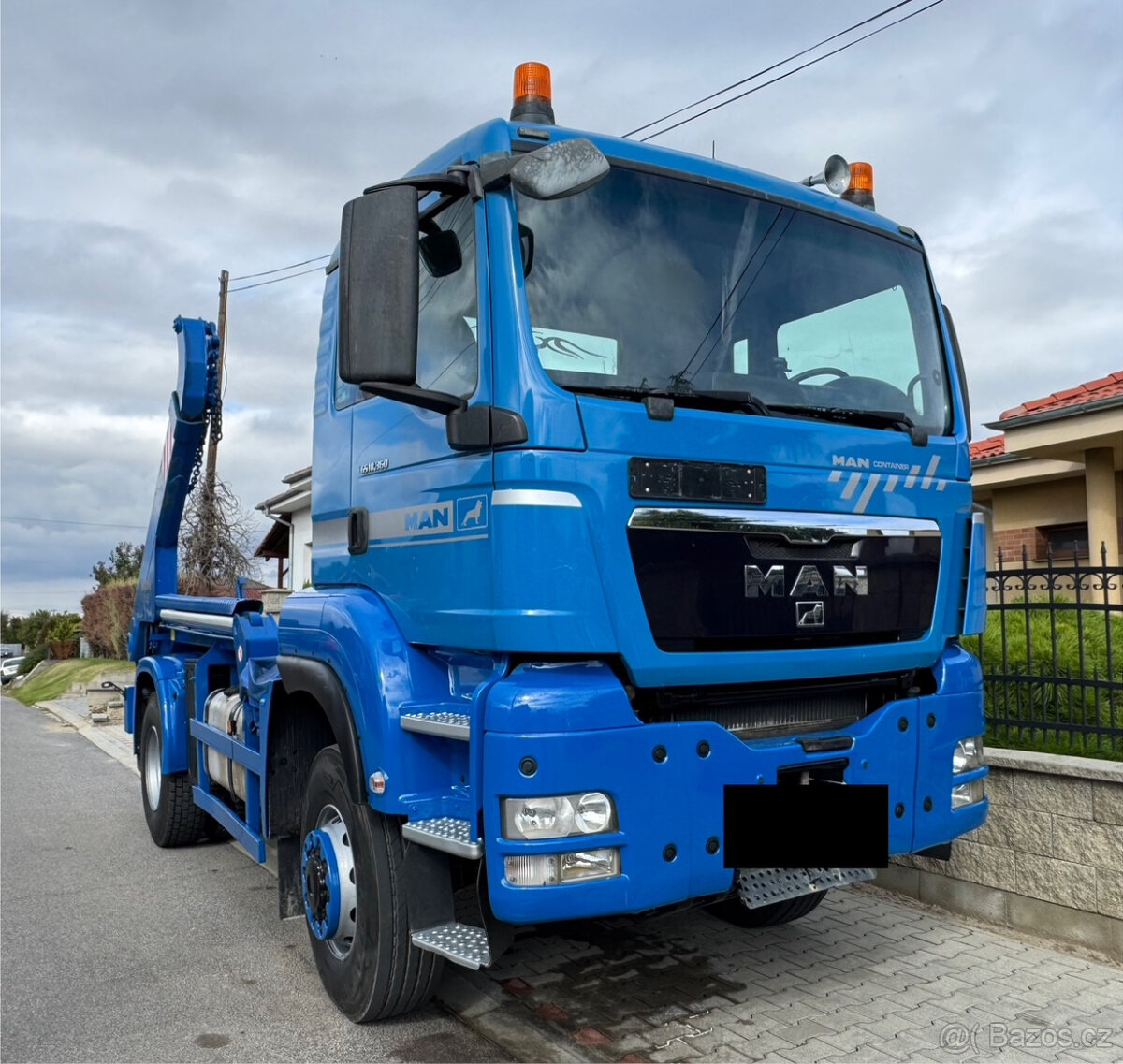MAN reťazový nosič kontajnerov 4x4 - 7