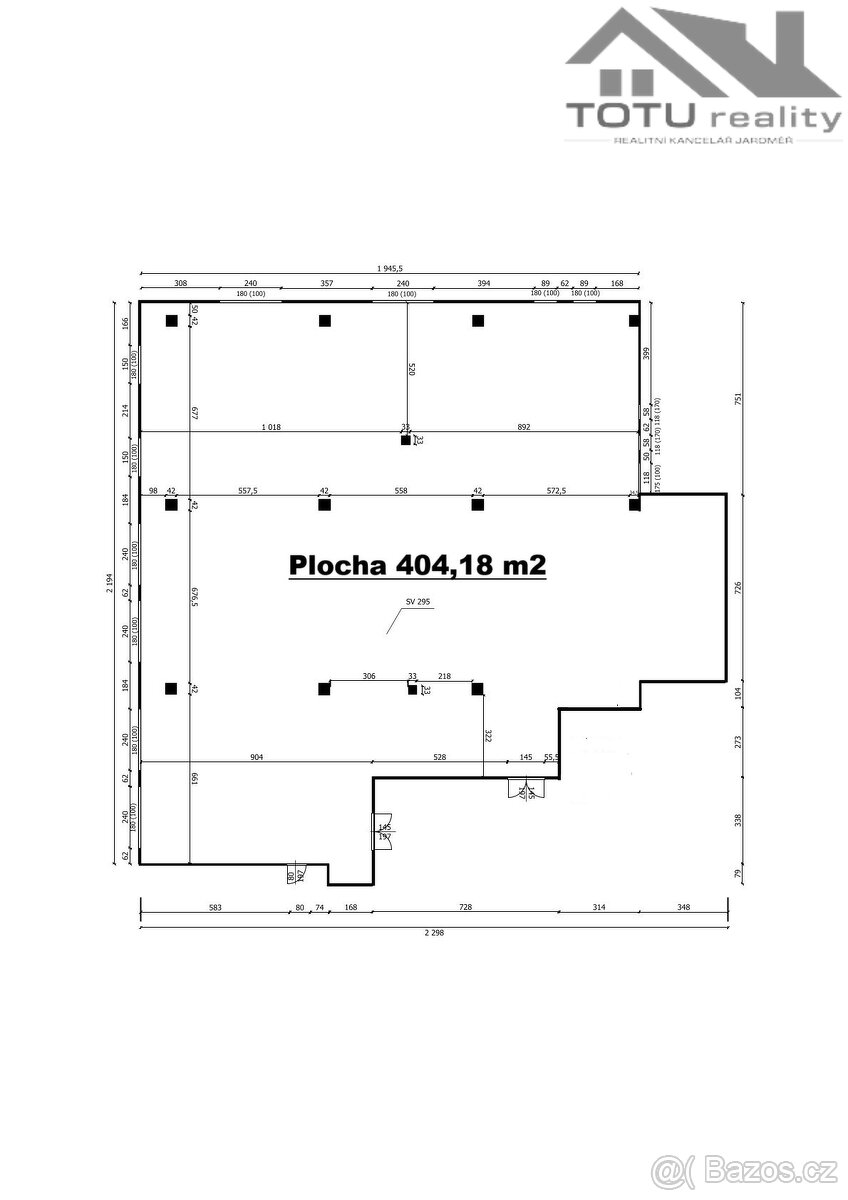 Pronájem, komerční prostor, 404 m2, Jaroměř - 7