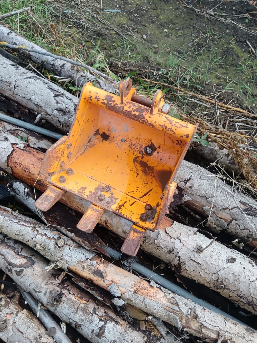 Minibagr 800kg 505mh+vlek+přislušenstvi - 7