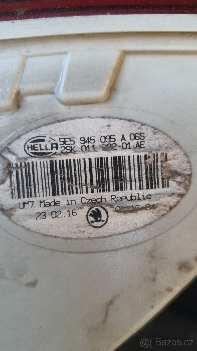 prodam zadni lampy octavia 3 liftback - 7