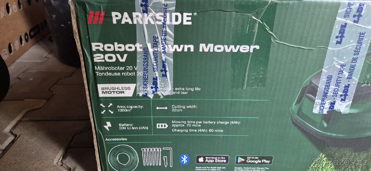 Robotická sekačka na trávu Smart PAMRS 1000 A1 - 7