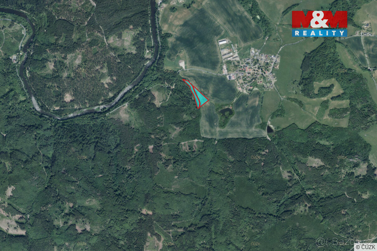 Prodej louky, 15115 m², Sedlečko - Šemnice - 7